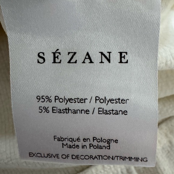 Sezane Jenny Ruffle Blouse 34 XS - Picture 7 of 9